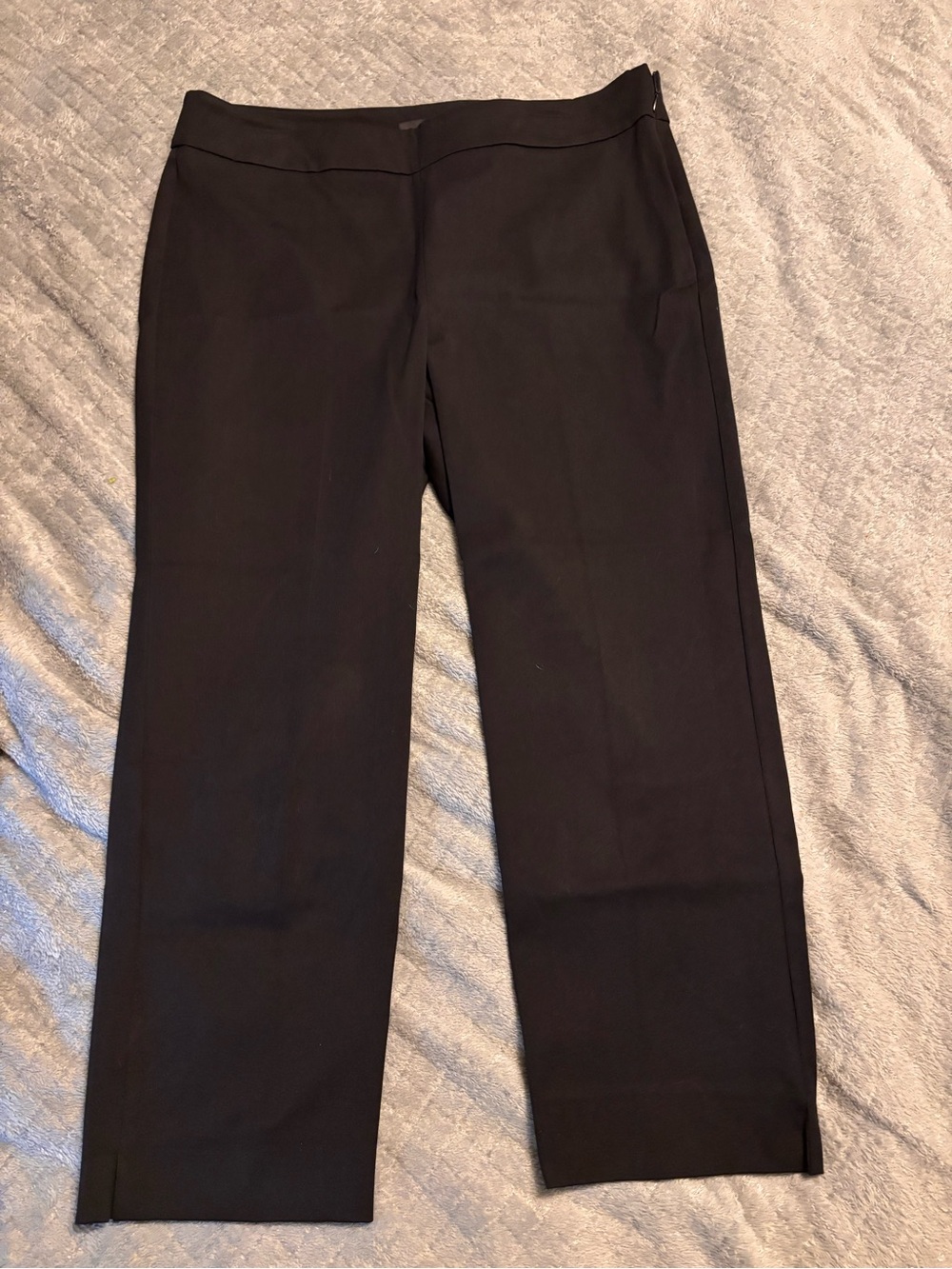 Talbots Black Straight-Leg Women's Trousers
